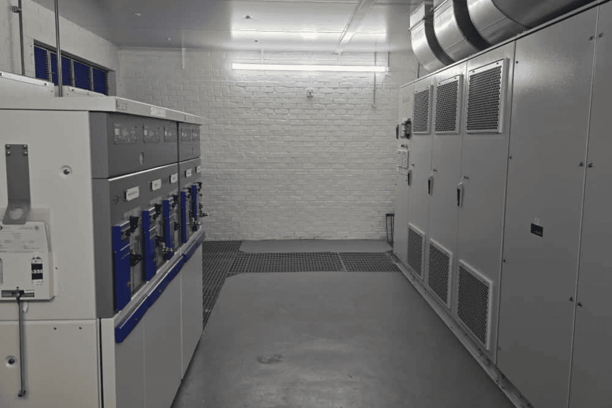 Variable Speed Drive installed by WJ Cotter Electrical for industrial motor control