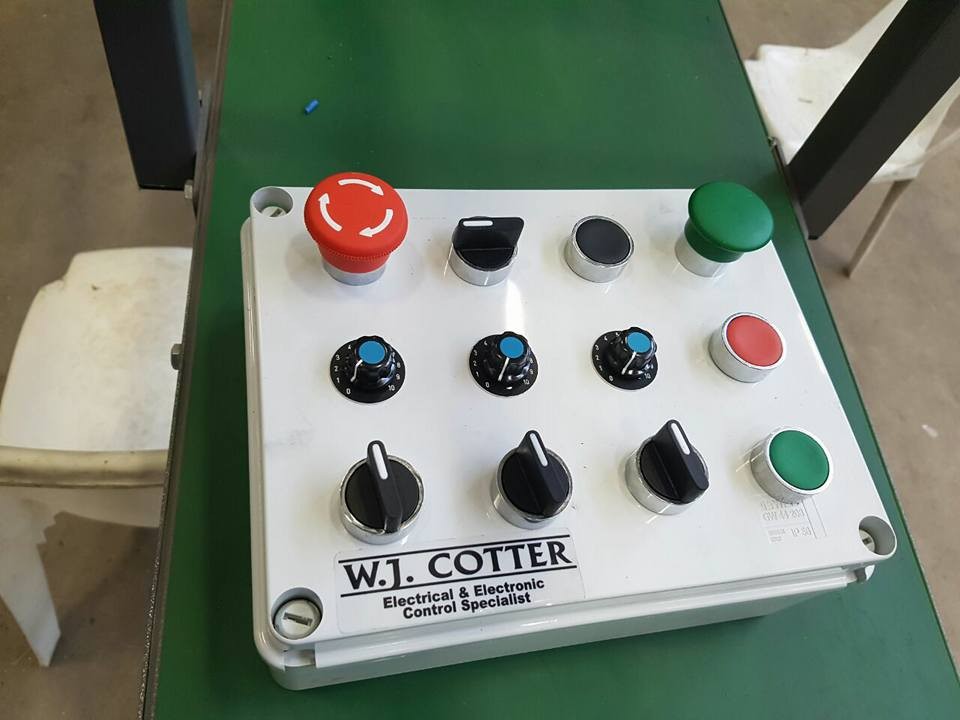 Industrial control system supplied and installed by WJ Cotter Electrical