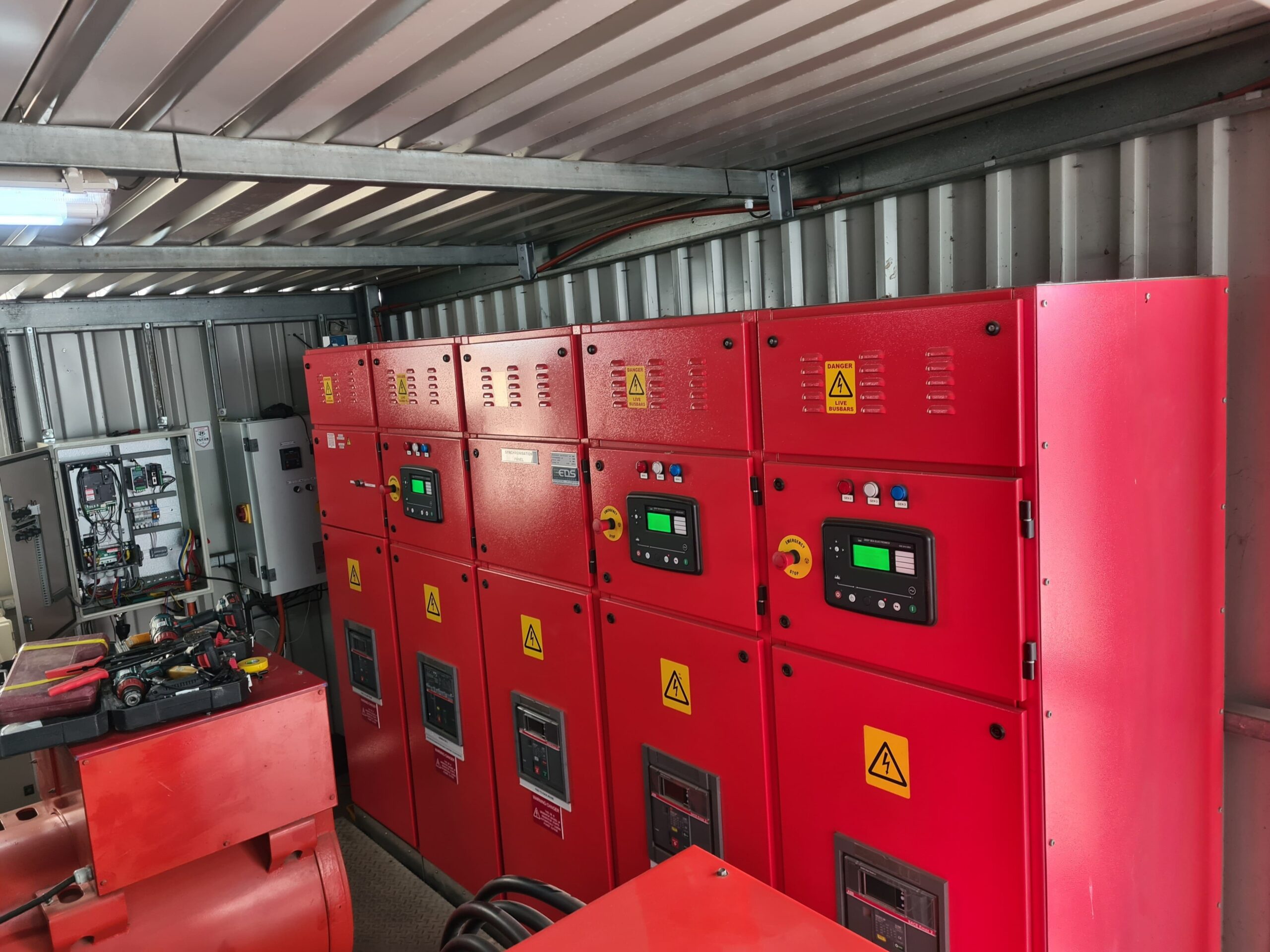 Industrial generator supplied and installed by WJ Cotter Electrical